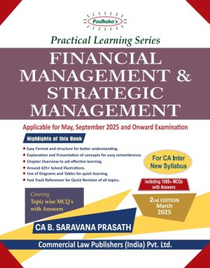 Financial Management and Strategic Management for CA Inter – Buy Online at Paresh & Company