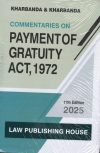 Commentaries on Payment of Gratuity Act 1972 Edition 2025 – Buy Online at Paresh & Company